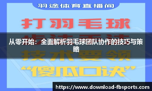 从零开始：全面解析羽毛球团队协作的技巧与策略